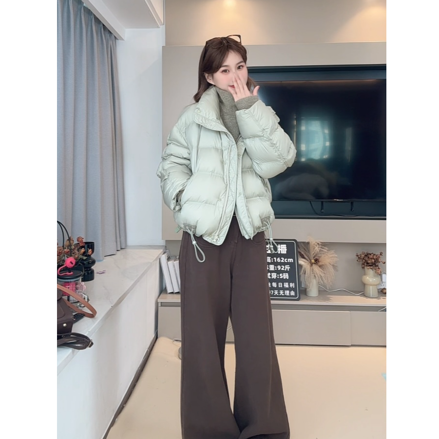 2025爆款面包服潮棉服女短款加厚保暖假两件拼接