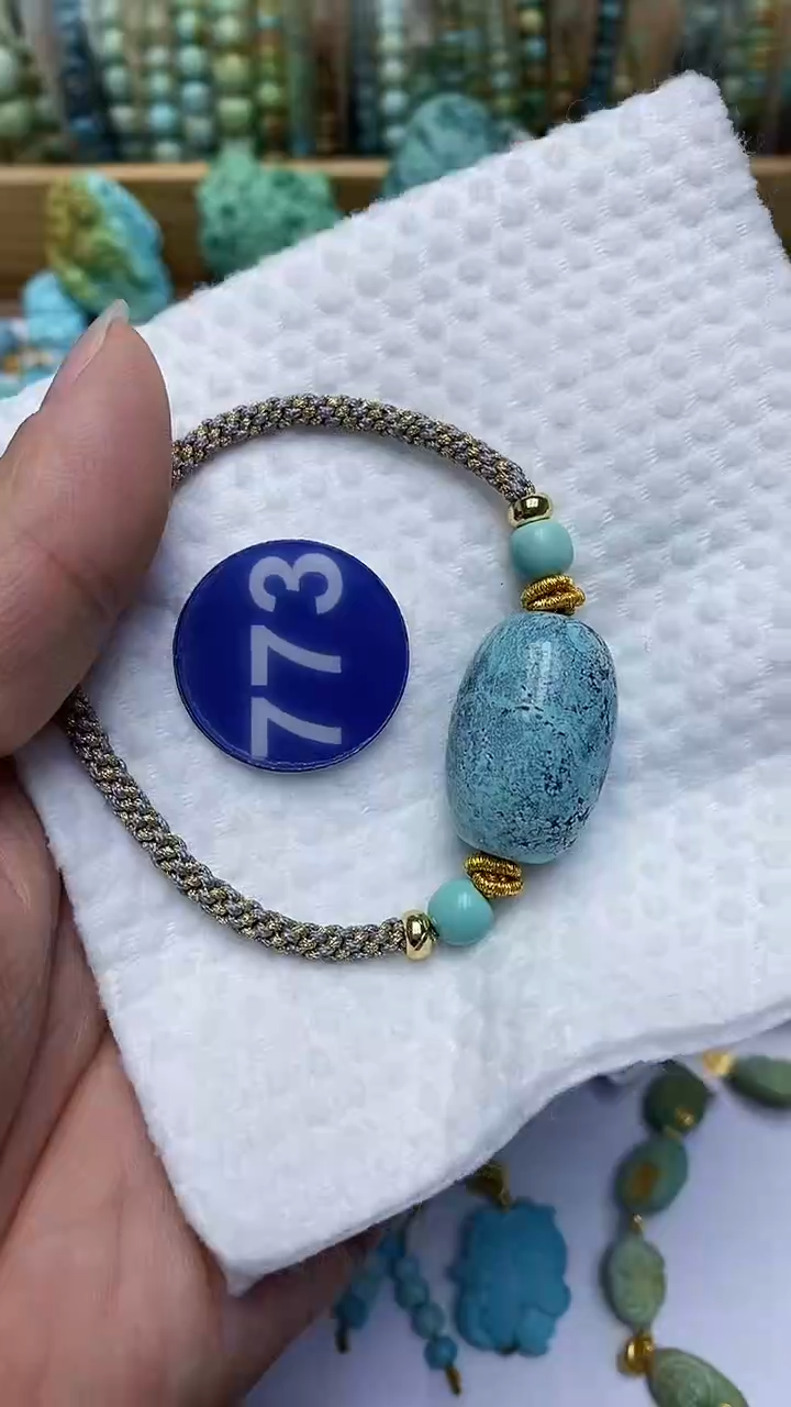 【闪购商品】绿松石手链未镶嵌773