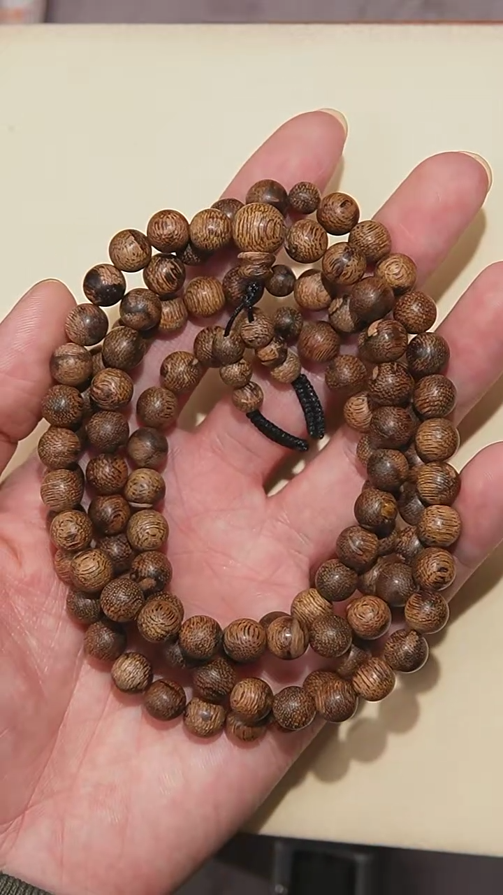 【闪购商品】沉香手串菩萨棋沉香0.85多圈108颗手串