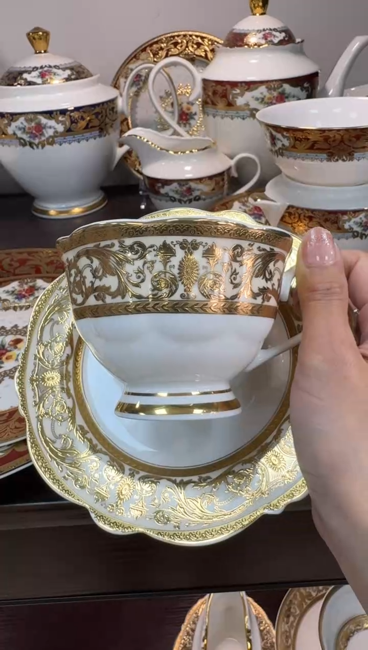 【闪购商品】瓷片咖啡杯碟福利款