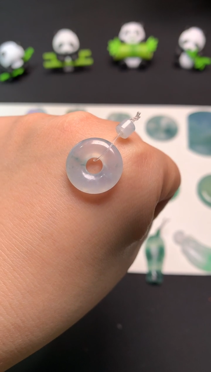 未镶嵌定制翡翠尺寸16.7*3.6