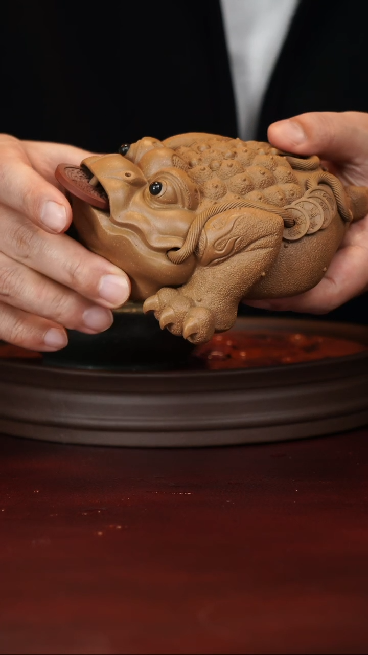茶壶紫砂原矿高端紫砂--茶宠