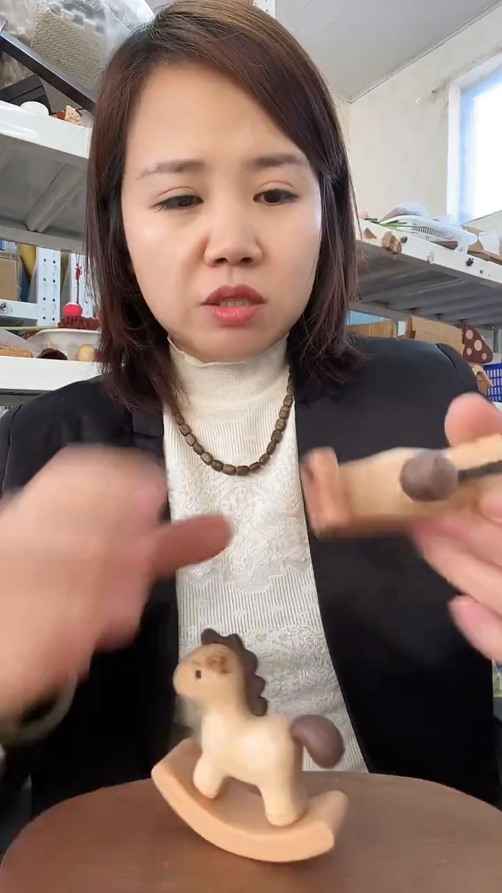 木小马摇摇马微瑕疵  