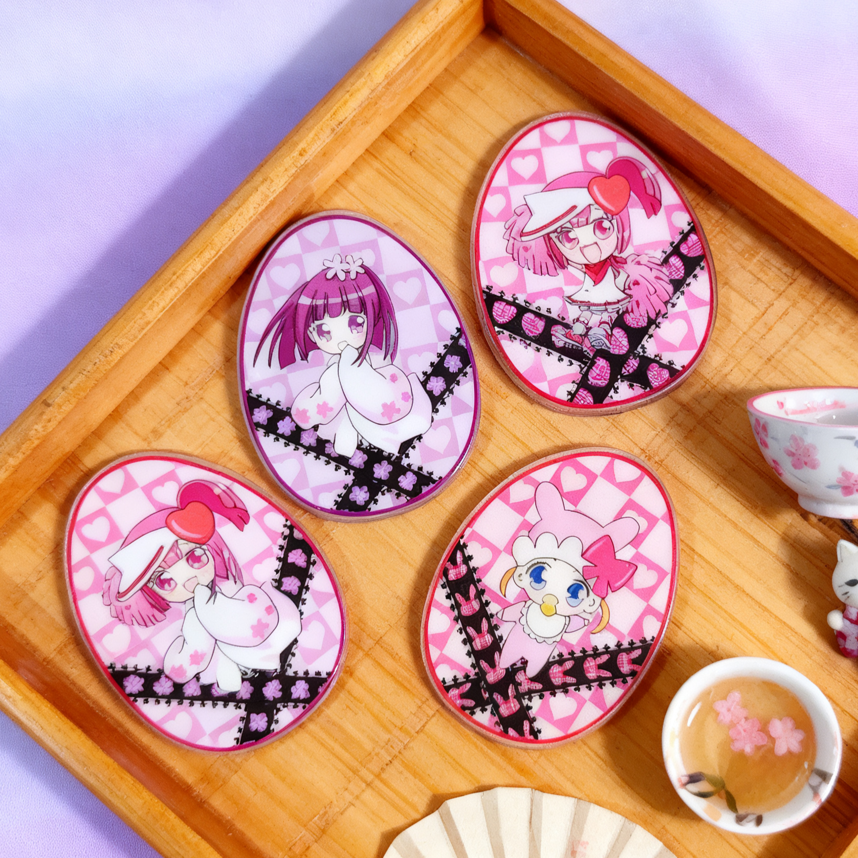 守护甜心守护蛋流麻和冰箱贴【 加宠卡+1隐藏+2】