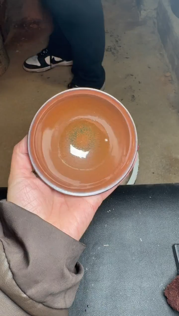 【闪购商品】茶盏行云龙窑柴烧134