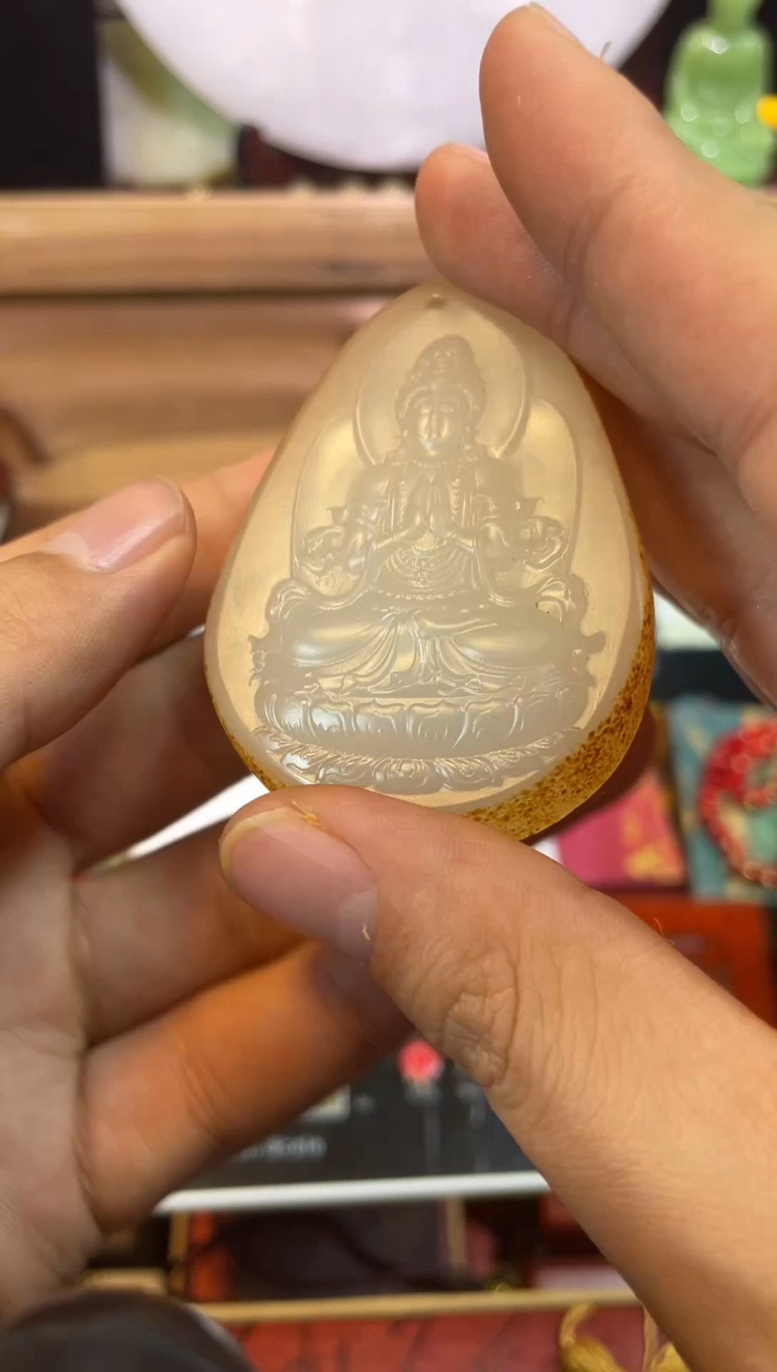 【闪购商品】和田玉玉牌未镶嵌李总专属链接玉牌--