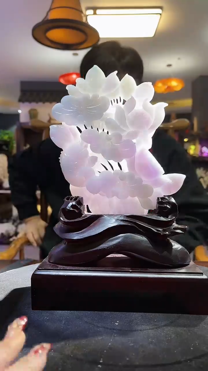 【闪购商品】定制翡翠未镶嵌08/0112/Y/花