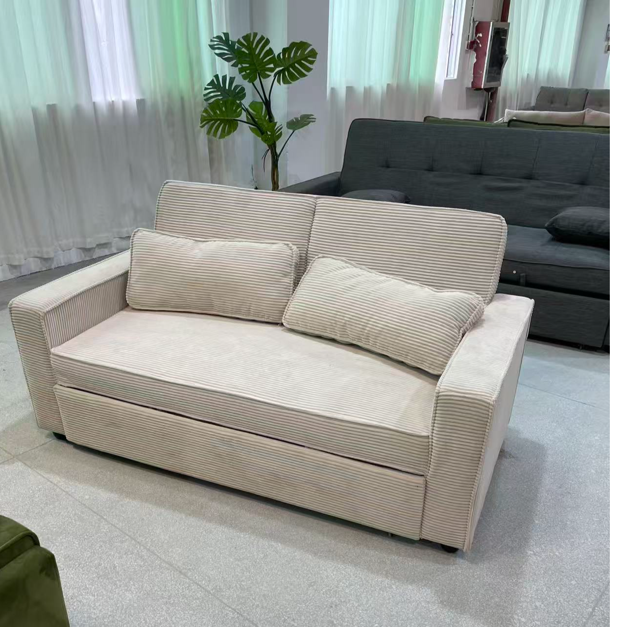 1.7米多功能可折叠抽拉沙发床东莞沙发客厅2025最新款厂家直销