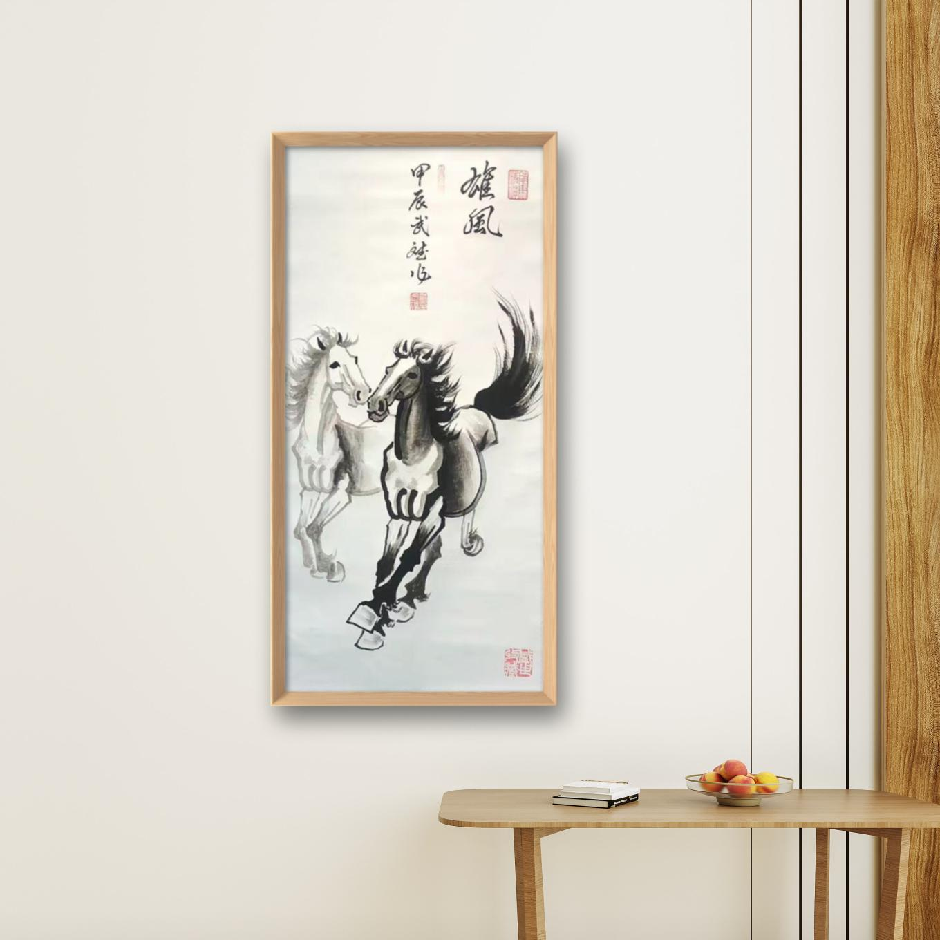臧武斌作品 雄风 三尺竖