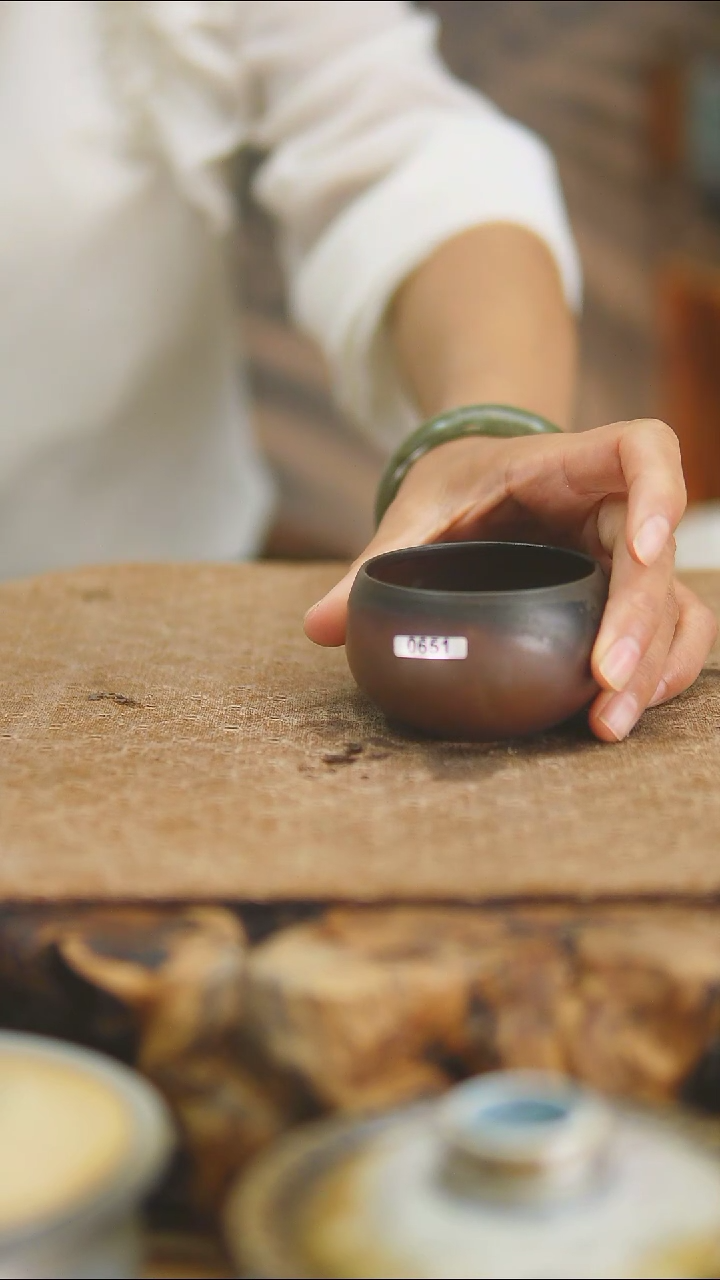 651景德镇柴烧裸烧陶瓷茶杯