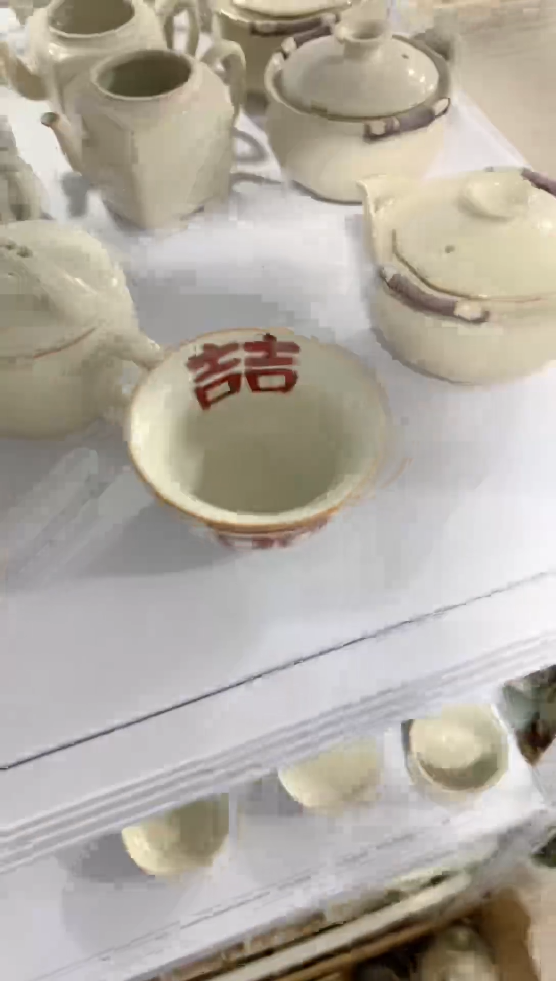【闪购商品】陶瓷茶壶茶杯茶碗（轻轻微瑕）