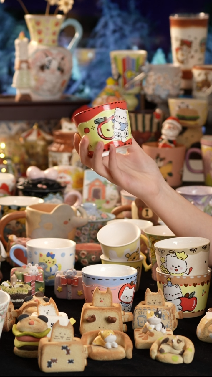 其他陶景德镇釉下彩手绘设计师款陶瓷