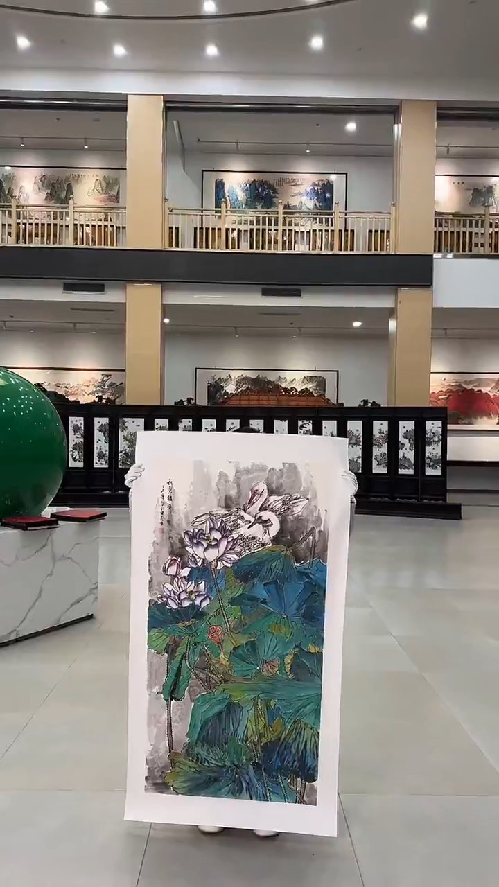 国画41国立书画艺术馆张继春老师作品