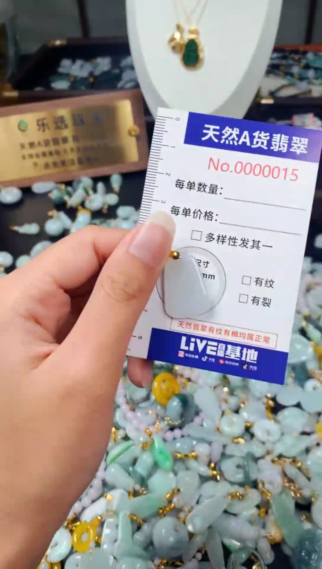 颈饰未镶嵌翡翠15
