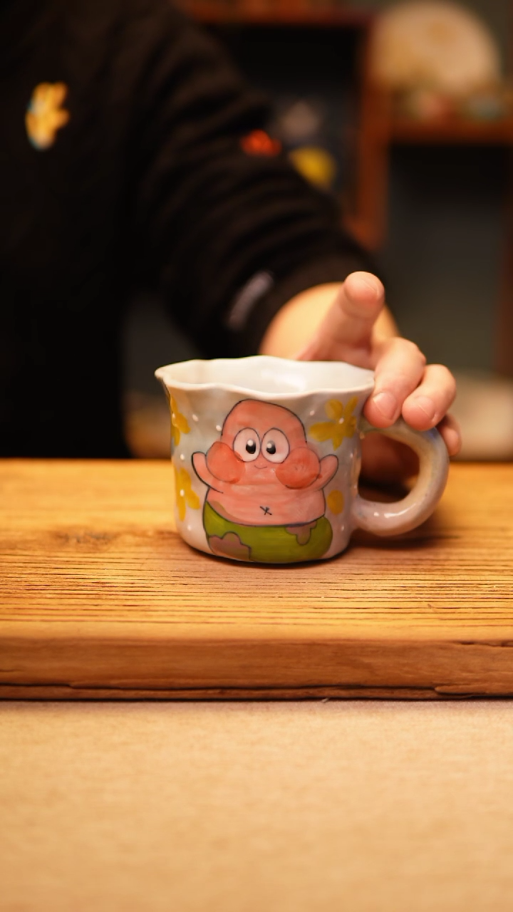 【闪购商品】@@陶园瓷舍@@纯手工手绘@高温釉下彩