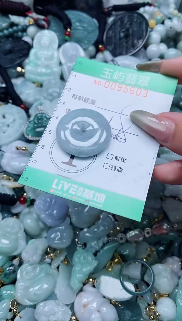 【闪购商品】翡翠颈饰未镶嵌闪购0095603