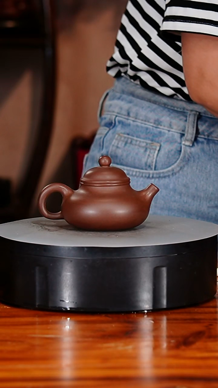 宜兴原矿紫砂壶茶壶130C