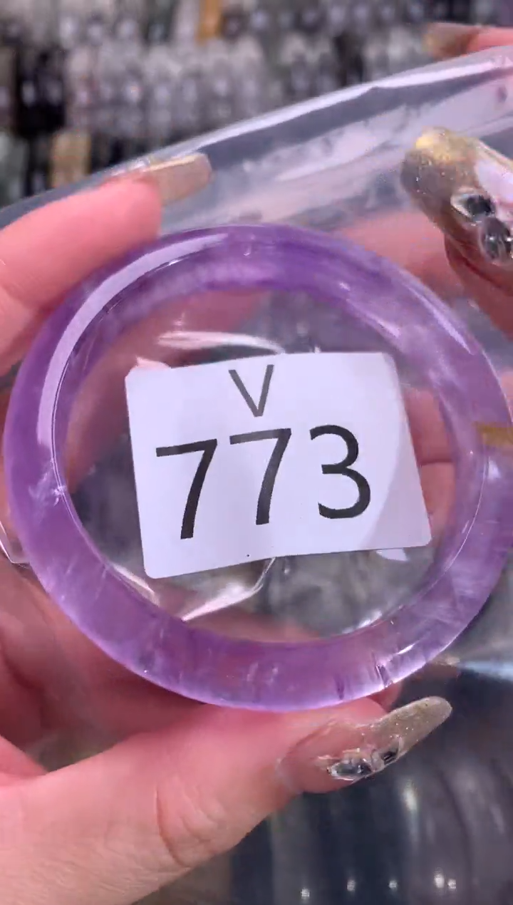 【闪购商品】水晶水晶手镯未镶嵌773-52