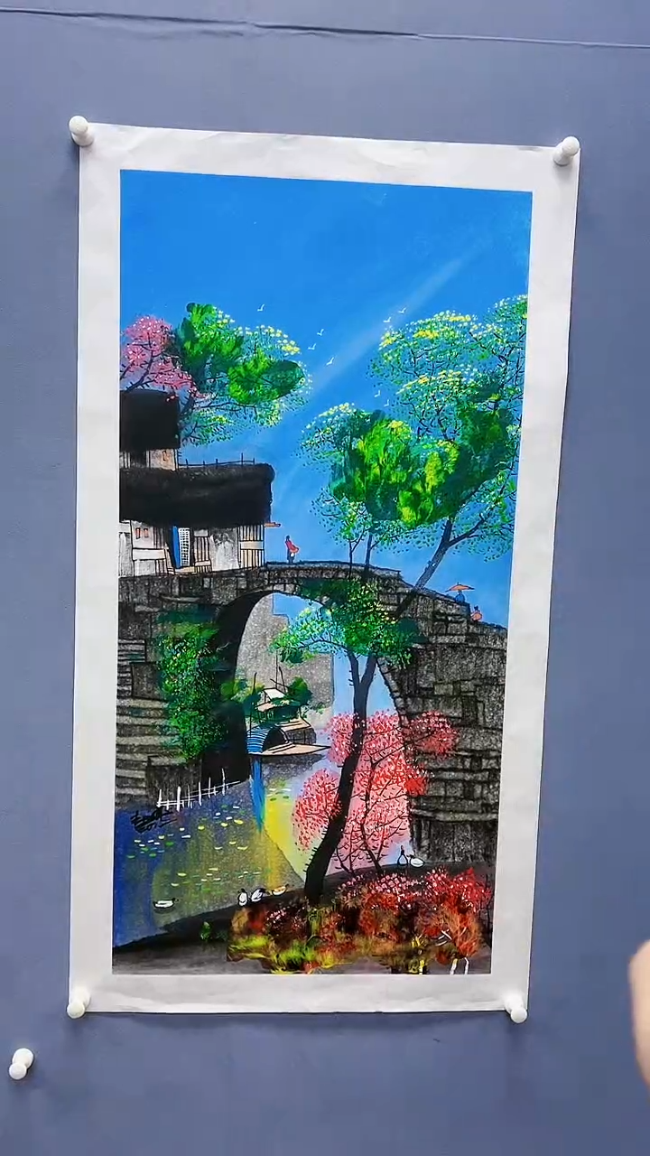 【闪购商品】绘画赵燮绘画4.5平尺抽象山水