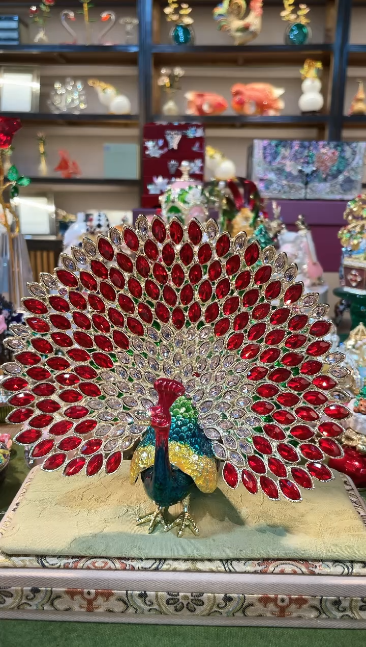 【闪购商品】珐琅彩精致首饰盒