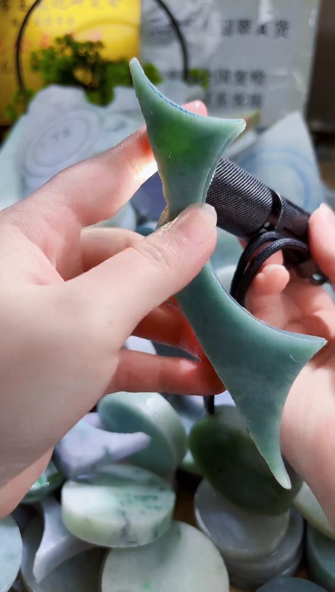 翡翠未镶嵌颈饰翡翠A货507