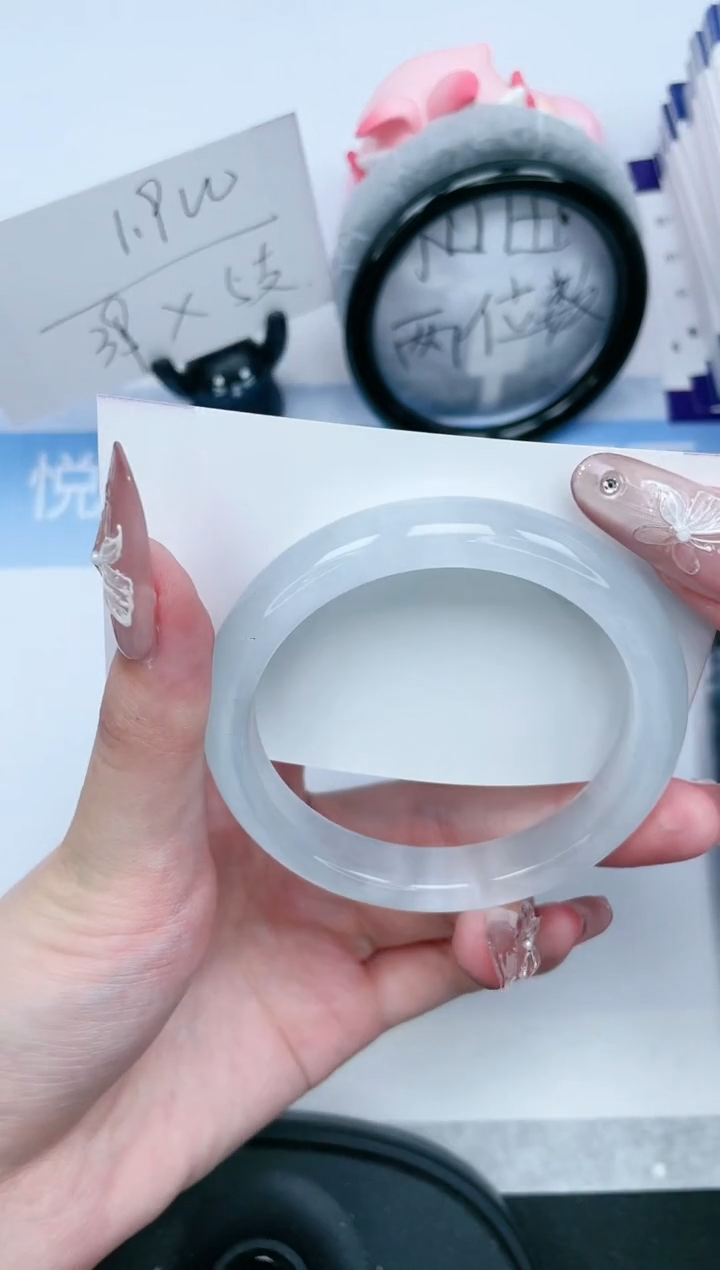 石英质玉未镶嵌手镯301-54.6