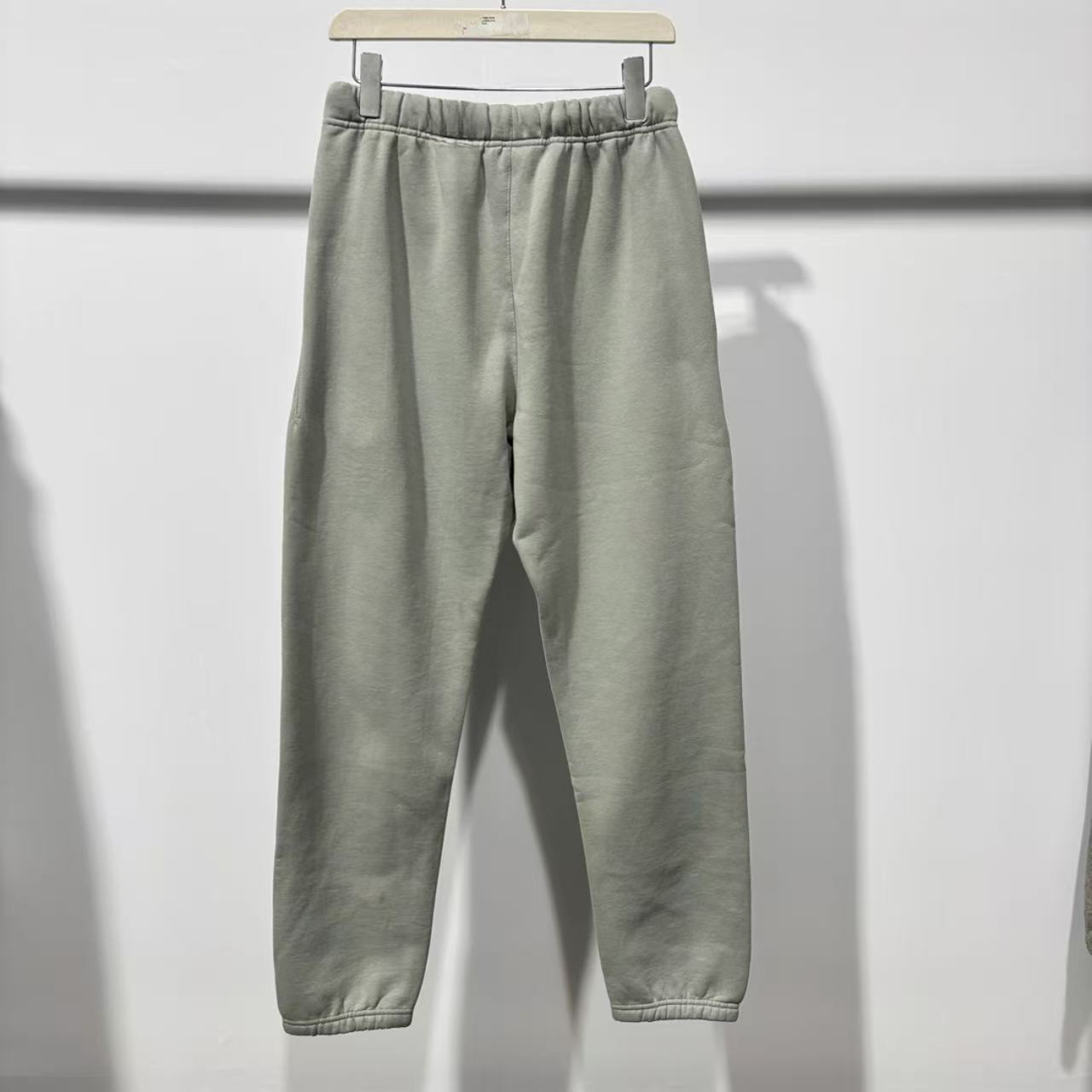 H-3[ ES ] 潮牌冬季雾霾蓝印花抽绳束脚加绒卫裤  41157