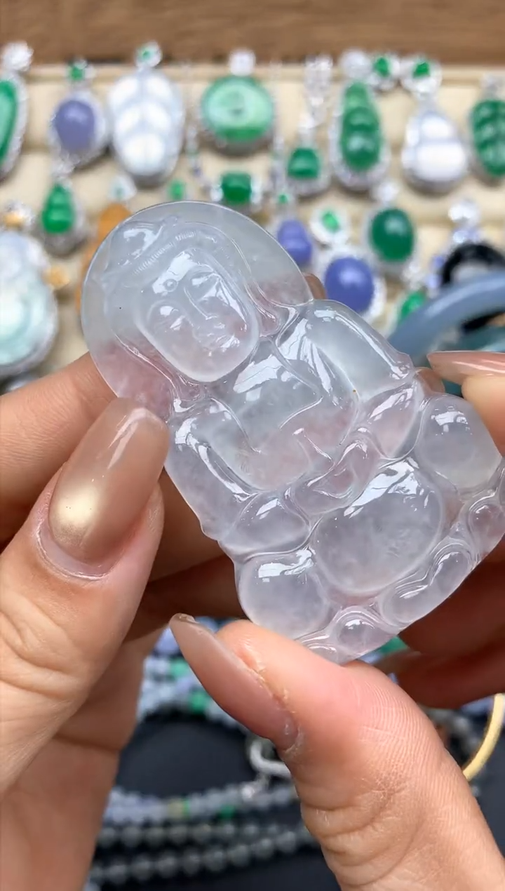 颈饰未镶嵌翡翠319-中国好珍宝