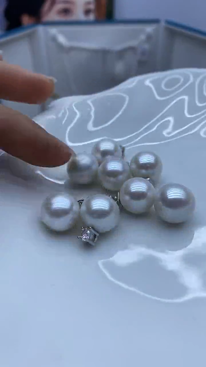 吊坠(不含链)银S925镶嵌淡水珍珠吊坠多样性发其一