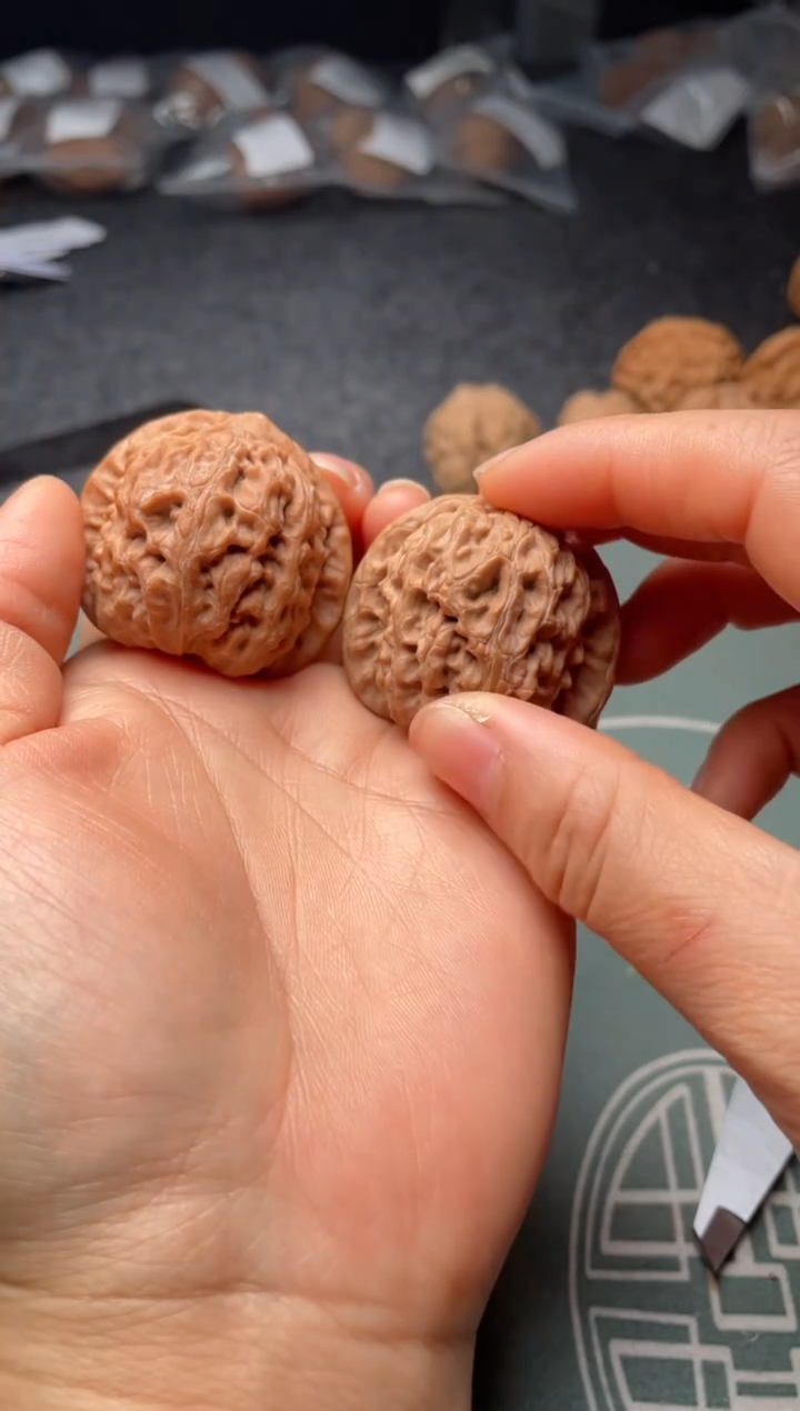 把件文玩核桃w155  龙脉 40尺