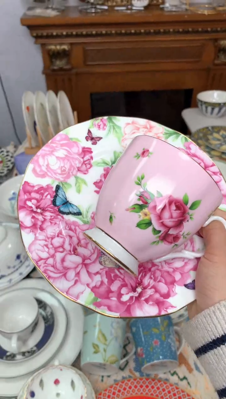 【闪购商品】瓷片陶瓷原单CC095餐具两件套