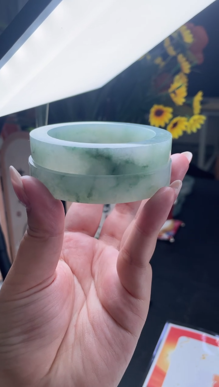 【闪购商品】定制翡翠手镯未镶嵌AYYSZ-04@DZS