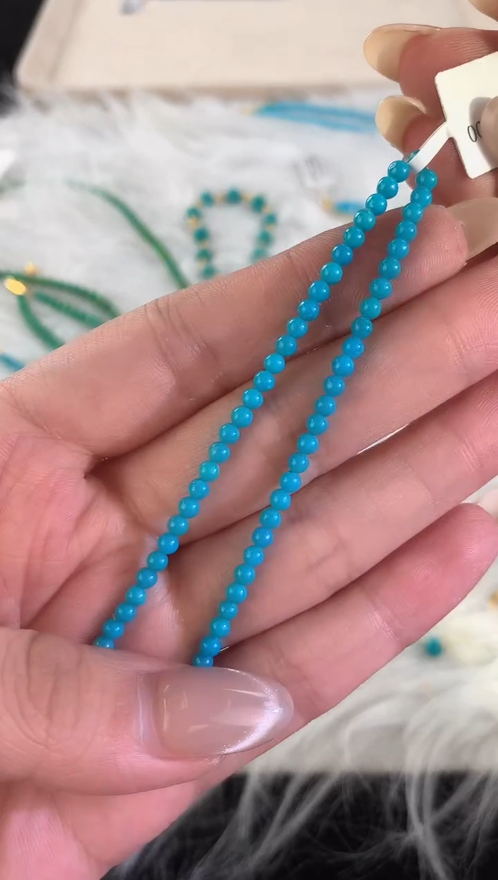 未镶嵌绿松石手链A315|998