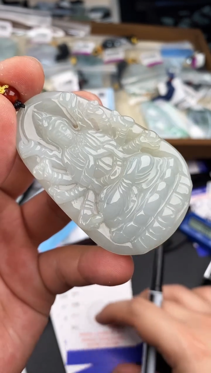 【闪购商品】翡翠颈饰未镶嵌  天然翡翠，一物一图