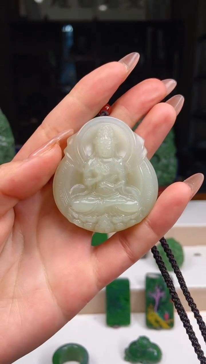 【闪购商品】和田玉挂件未镶嵌1