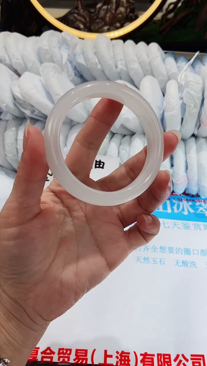 【闪购商品】石英质玉手镯合金04-55