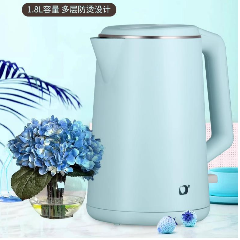 DUOLI/多丽1.8L家用双层防烫水壶烧18C6