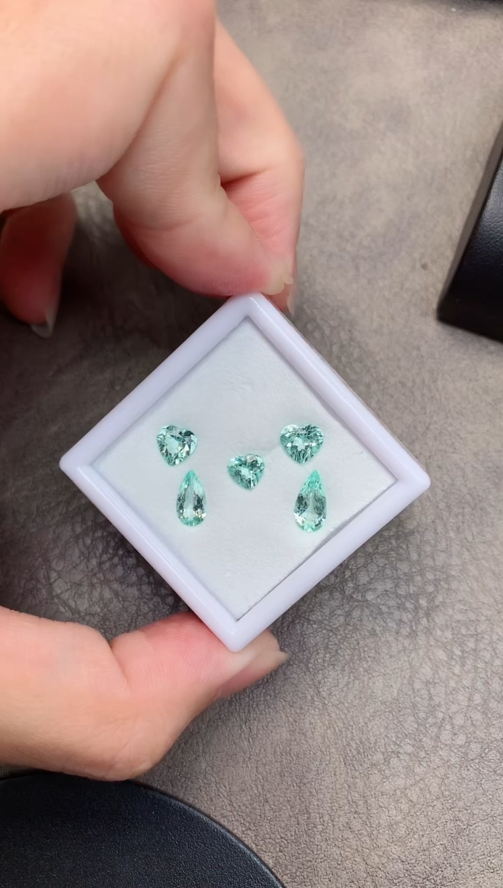 【闪购商品】绿柱石裸石未镶嵌3.46ct钒绿柱5PGH