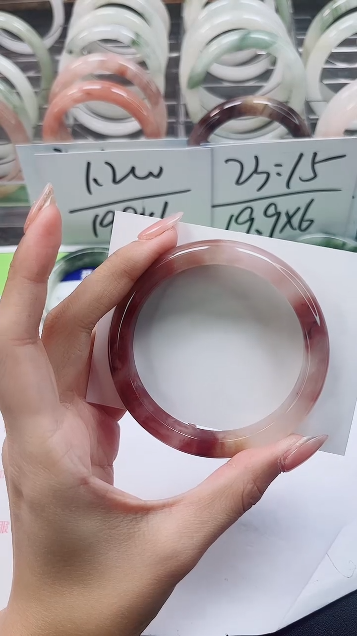 【闪购商品】石英质玉手镯未镶嵌A342-59/60