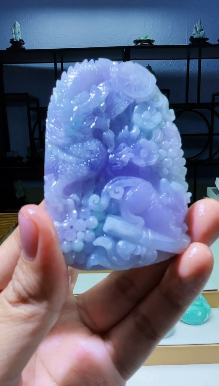 【闪购商品】定制翡翠未镶嵌毛货02260067