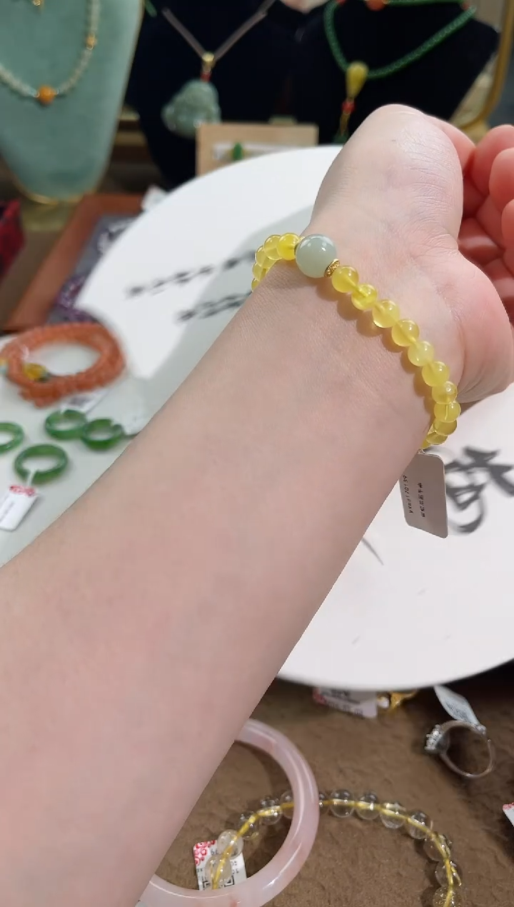 【闪购商品】蜜蜡手串未镶嵌蜜蜡 cs