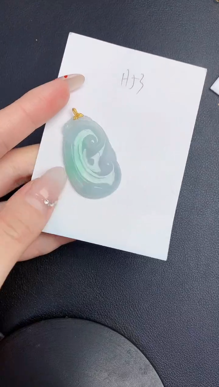 【闪购商品】翡翠颈饰18K金镶嵌000000000000