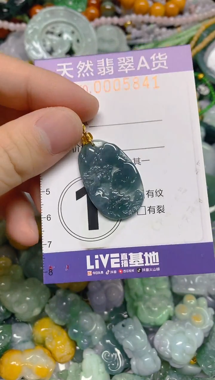 颈饰未镶嵌翡翠0005841