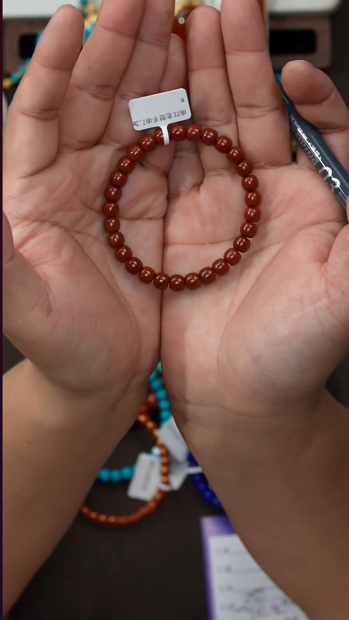 未镶嵌手串南红玛瑙温*.南红手串