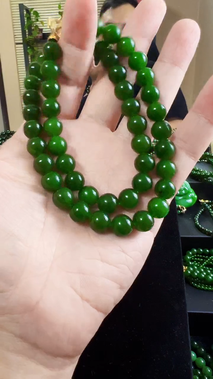 项链未镶嵌和田玉（碧玉）10