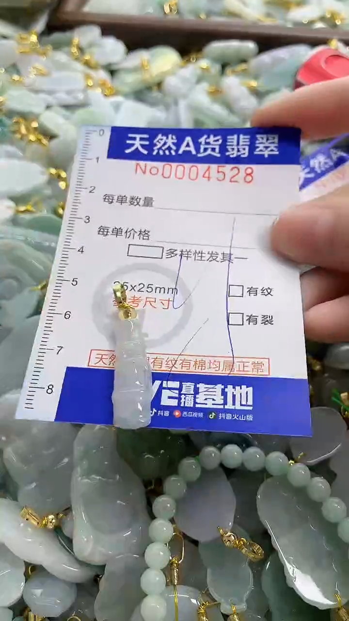 颈饰未镶嵌翡翠天然A货翡翠