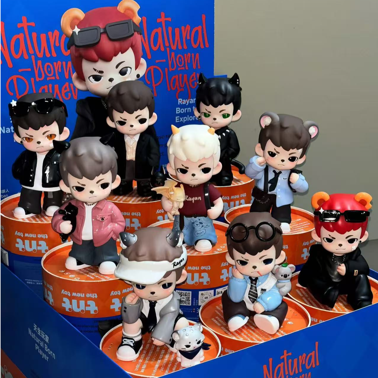 Rayan天生玩家系列手办