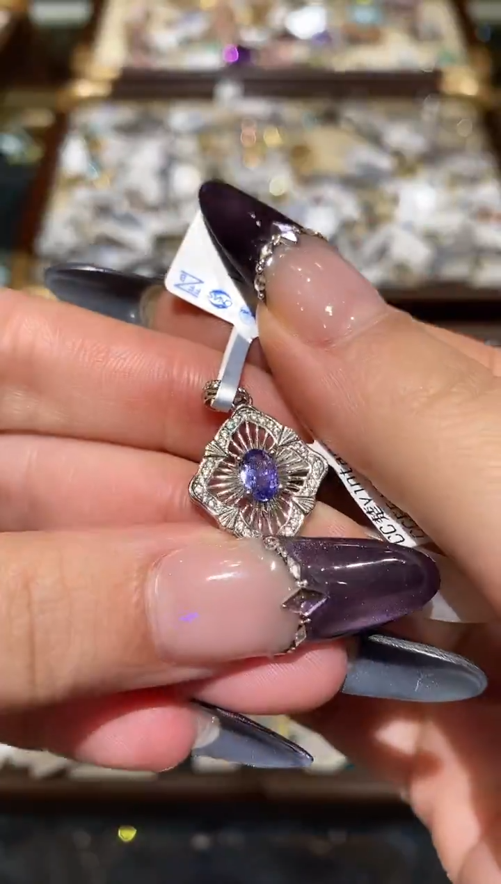 纯铜合金琉璃楚楚珠宝中古甄选不退换