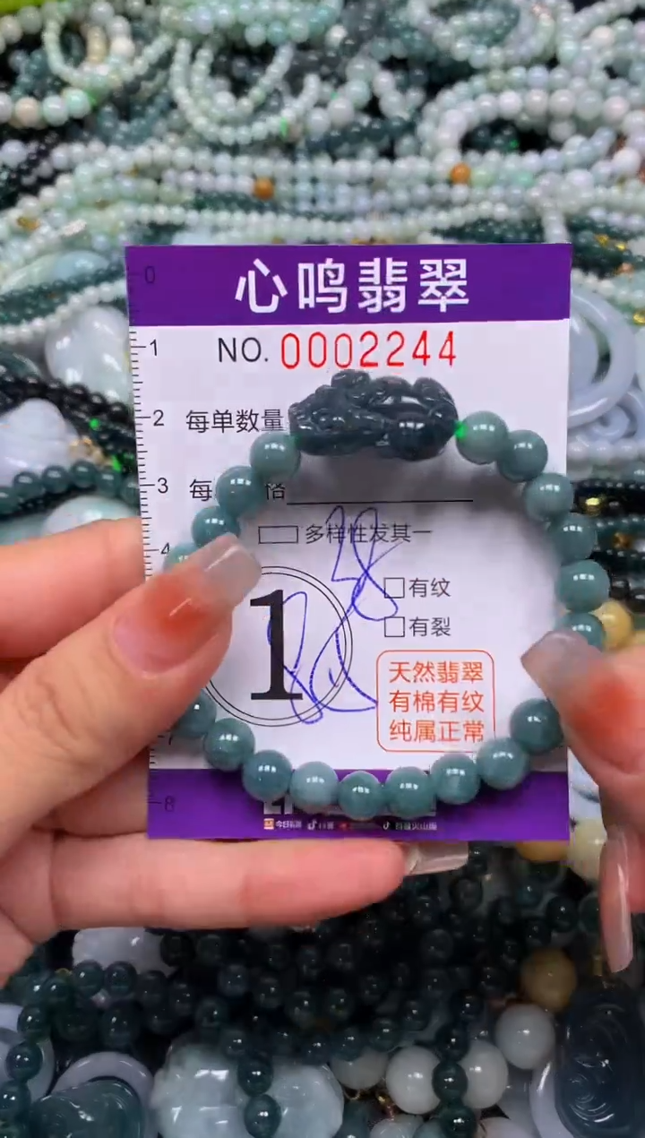 颈饰未镶嵌翡翠闪购002244