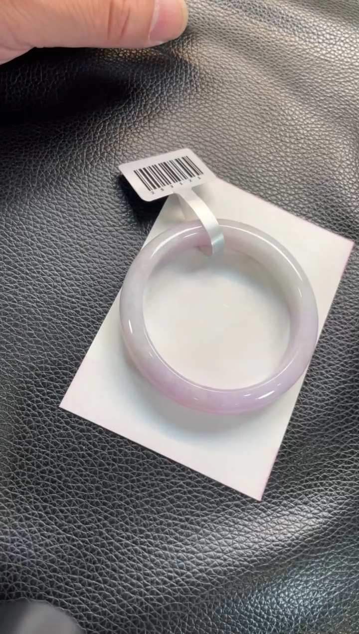 未镶嵌手镯翡翠94号链接 53正圈 有纹